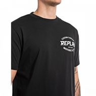 Снимка на REPLAY MEN'S JERSEY T-SHIRT WITH CUSTOM GARAGE PRINT