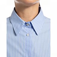 Снимка на REPLAY WOMEN'S CROPPED SHIRT IN STRIPED POPLIN