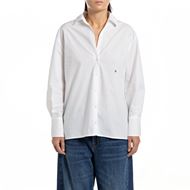 Снимка на REPLAY WOMEN'S COMFORT FIT SHIRT IN COTTON POPLIN