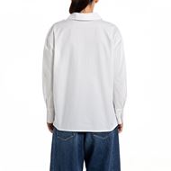 Снимка на REPLAY WOMEN'S COMFORT FIT SHIRT IN COTTON POPLIN