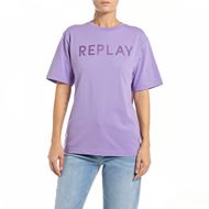 Снимка на REPLAY WOMEN'S CREW-NECK JERSEY T-SHIRT