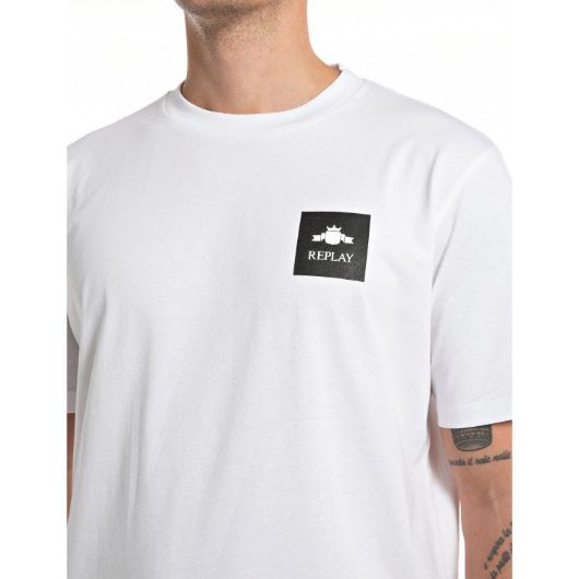 Снимка на REPLAY MEN'S JERSEY T-SHIRT WITH LETTERING