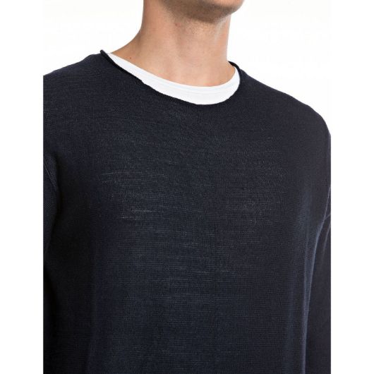 Снимка на REPLAY MEN'S CREWNECK KNITTED PULLOVER