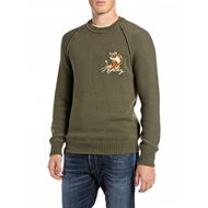 Снимка на REPLAY MEN'S CREWNECK SWEATER WITH TIGER