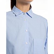 Снимка на REPLAY WOMEN'S COMFORT FIT SHIRT IN STRIPED POPLIN