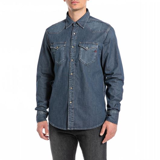 Снимка на REPLAY MEN'S DENIM SHIRT