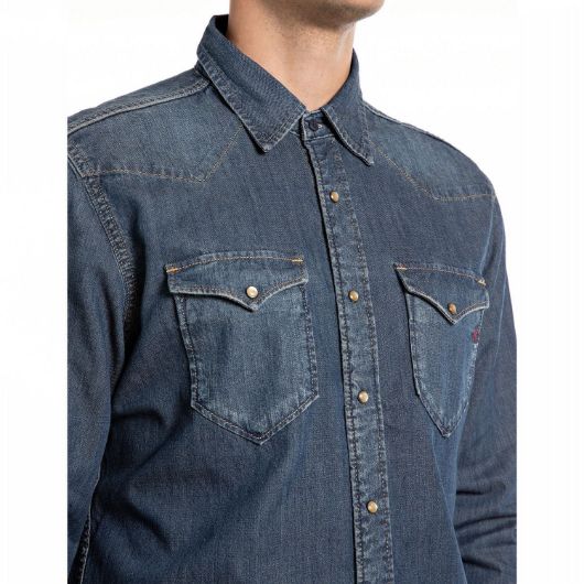 Снимка на REPLAY MEN'S DENIM SHIRT