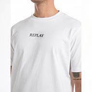 Снимка на REPLAY MEN'S JERSEY T-SHIRT WITH LETTERING