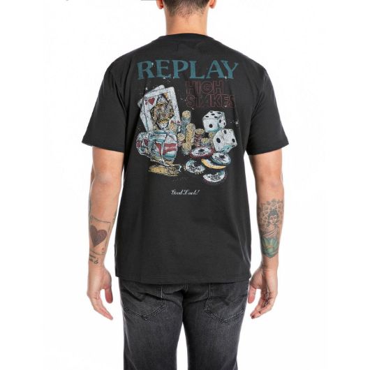 Снимка на REPLAY MEN'S PRINTED JERSEY T-SHIRT