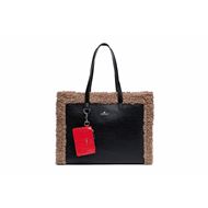 Снимка на REPLAY WOMEN'S SHOPPING BAG WITH SHEARLING EFFECT