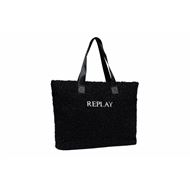 Снимка на REPLAY WOMEN'S SHOPPING BAG IN TEDDY ECO FUR