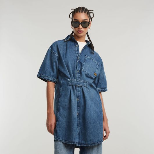 Снимка на G-STAR RAW WOMEN'S MODULAR SHIRT DRESS