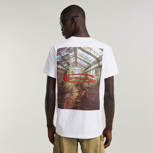 Снимка на G-STAR RAW MEN'S PHOTO PRINT T-SHIRT