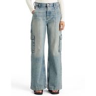 Снимка на SCOTCH&SODA WOMEN'S THE DEEP LOW RISE LOOSE CARGO JEANS —ROLLING ROAD