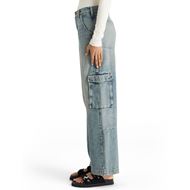 Снимка на SCOTCH&SODA WOMEN'S THE DEEP LOW RISE LOOSE CARGO JEANS —ROLLING ROAD