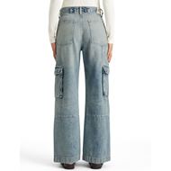 Снимка на SCOTCH&SODA WOMEN'S THE DEEP LOW RISE LOOSE CARGO JEANS —ROLLING ROAD