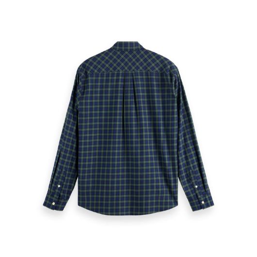 Снимка на SCOTCH&SODA MEN'S RELAXED FIT LIGHTWEIGHT FLANNEL CHECK SHIRT