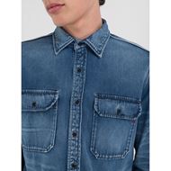 Снимка на REPLAY MEN'S COTTON-BLEND DENIM SHIRT