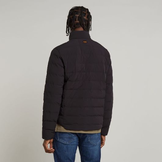 Show details for G-STAR MEN'S FOUNDATION LINER JACKET IN BLACK 2 - FanPoint Picture of G-STAR MEN'S FOUNDATION LINER JACKET IN BLACK 2