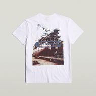 Снимка на G-STAR RAW MEN'S PHOTO PRINT T-SHIRT