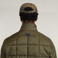 Picture of G-STAR MEN'S MEEFIC QUILTED JACKET IN GREEN 4