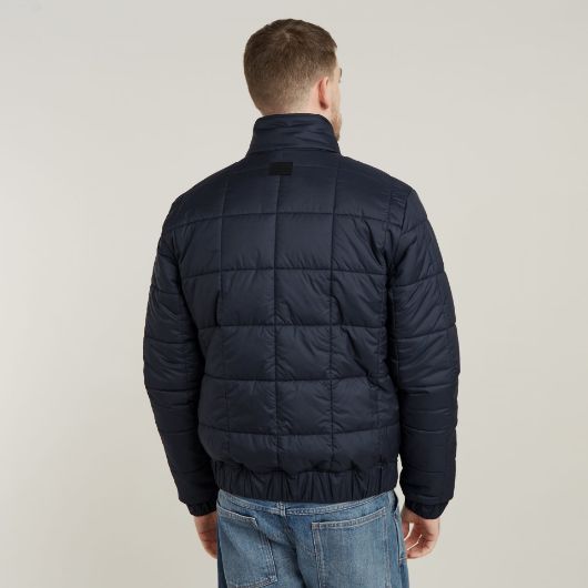 Show details for G-STAR MEN'S MEEFIC QUILTED JACKET IN DARK BLUE 2 - FanPoint Picture of G-STAR MEN'S MEEFIC QUILTED JACKET IN DARK BLUE 2