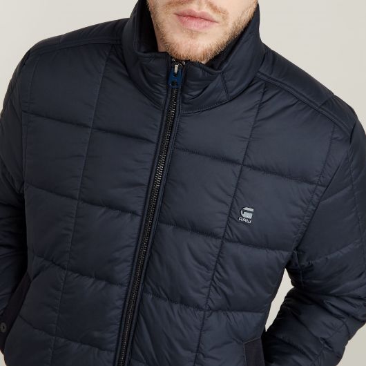 Show details for G-STAR MEN'S MEEFIC QUILTED JACKET IN DARK BLUE 3 - FanPoint Picture of G-STAR MEN'S MEEFIC QUILTED JACKET IN DARK BLUE 3