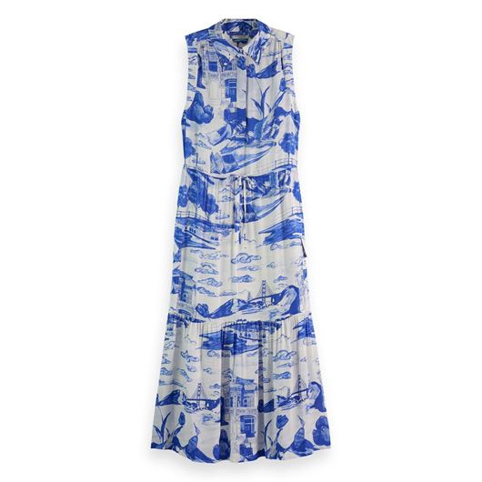 Снимка на SCOTCH&SODA WOMEN'S MAXI FLUID UTILITY DRESS