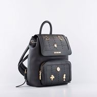 Снимка на LOVE MOSCHINO WOMEN'S TAILORING BACKPACK WITH SYMBOL STUDS