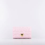 Снимка на LOVE MOSCHINO WOMEN'S LOVE SONG CLUTCH WITH HEART LOGO