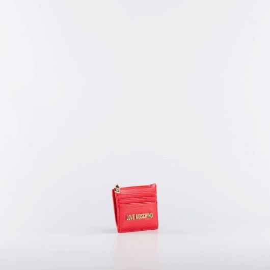 Снимка на LOVE MOSCHINO WOMEN'S CARD HOLDER WITH LETTERING LOGO