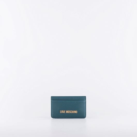 Снимка на LOVE MOSCHINO WOMEN'S CARD HOLDER WITH LETTERING LOGO