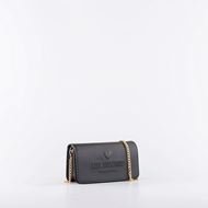 Снимка на LOVE MOSCHINO WOMEN'S LEATHER WALLET WITH EMBOSSED LOGO AND CHAIN