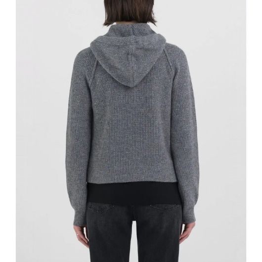 Снимка на REPLAY WOMEN'S CROPPED HOODED SWEATER WITH ZIP