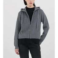 Снимка на REPLAY WOMEN'S CROPPED HOODED SWEATER WITH ZIP