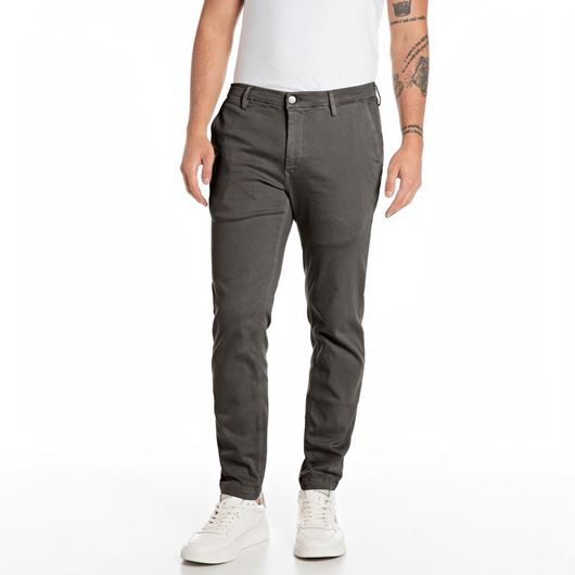 Снимка на REPLAY MEN'S SLIM FIT ZEUMAR CHINO TROUSERS