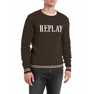 Снимка на REPLAY MEN'S JACQUARD LOGO SWEATER