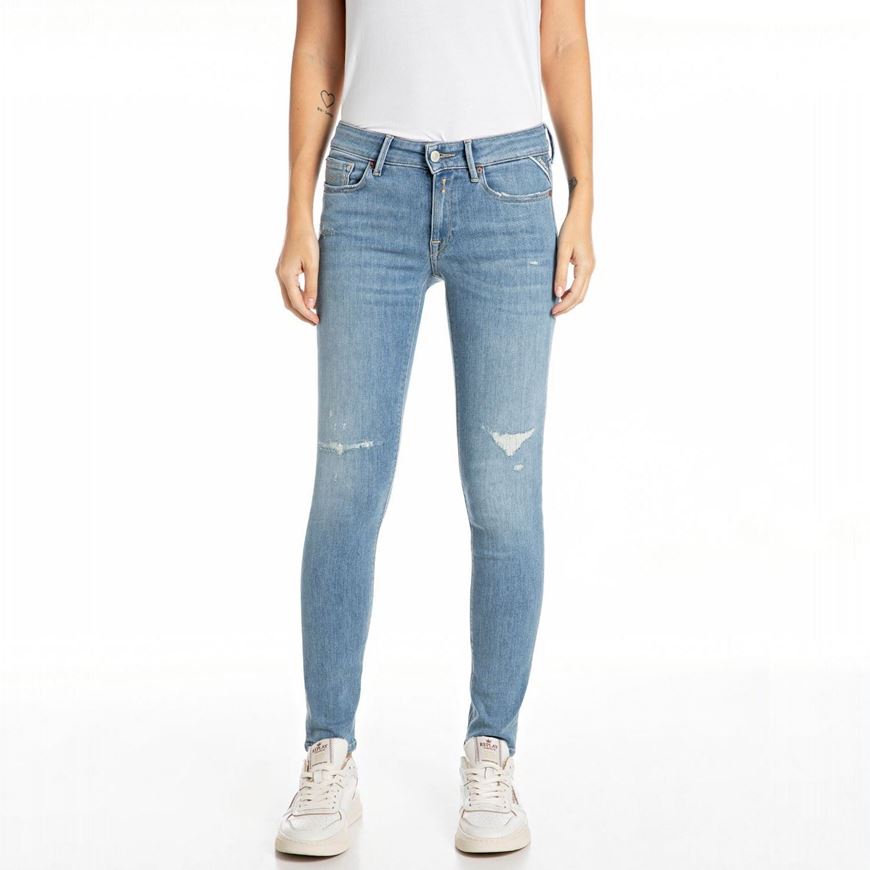 Снимка на REPLAY WOMEN'S SKINNY FIT NEW LUZ JEANS