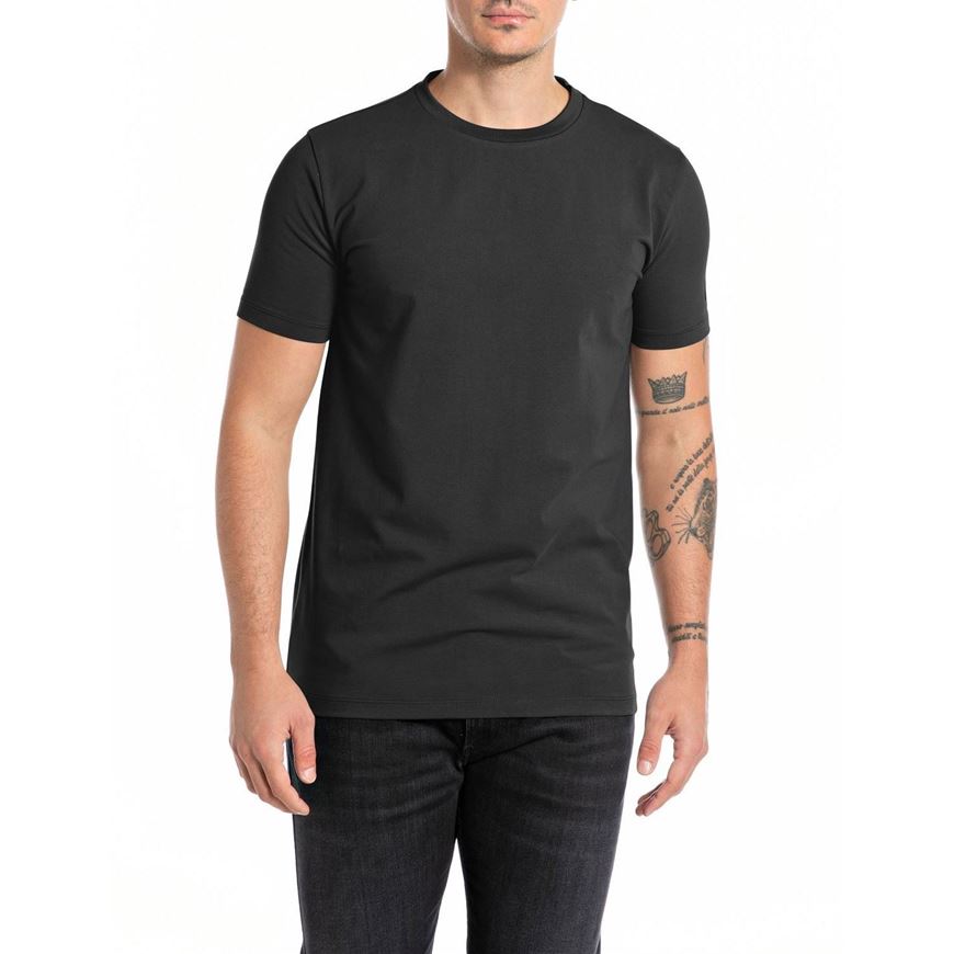 Снимка на REPLAY MEN'S T-SHIRT WITH ARCHIVAL LOGO