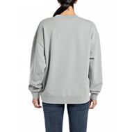 Снимка на REPLAY WOMEN'S OVERSIZED SWEATSHIRT WITH PRINT