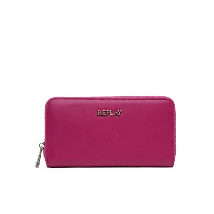 Снимка на REPLAY WOMEN'S WALLET WITH ZIPPER AND LOGO