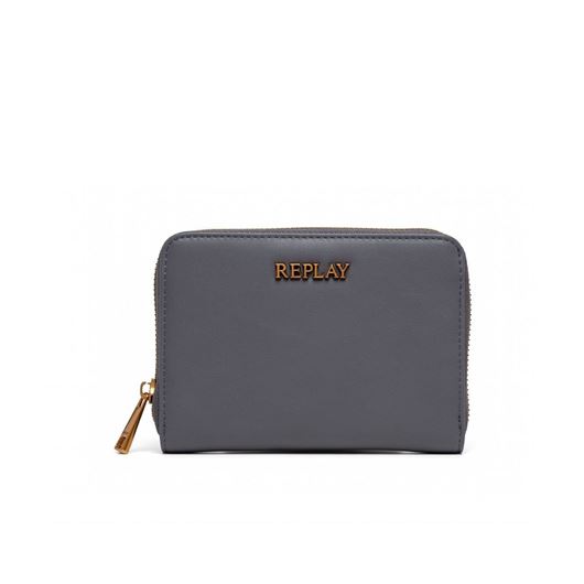 Снимка на REPLAY WOMEN'S SOLID-COLOURED WALLET WITH ZIPPER