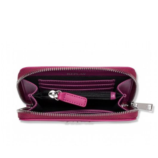 Снимка на REPLAY WOMEN'S SOLID-COLOURED WALLET WITH ZIPPER