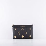 Снимка на LOVE MOSCHINO WOMEN'S TAILORING CROSSBODY BAG WITH SYMBOL STUDS