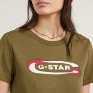 Снимка на G-STAR RAW WOMEN'S OLD SKOOL LOGO TOP