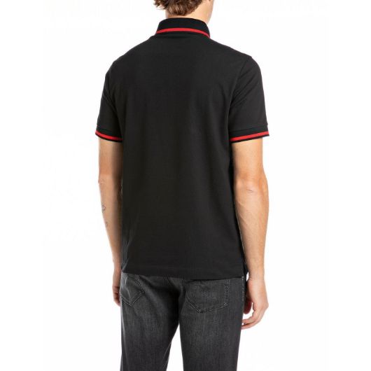 Снимка на REPLAY MEN'S POLO SHIRT IN STRETCH PIQUE