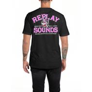 Снимка на REPLAY MEN'S T-SHIRT WITH REPLAY SOUNDS PRINTS