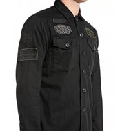 Снимка на REPLAY MEN'S OVERSHIRT WITH PRINT AND ALL-OVER PATCH