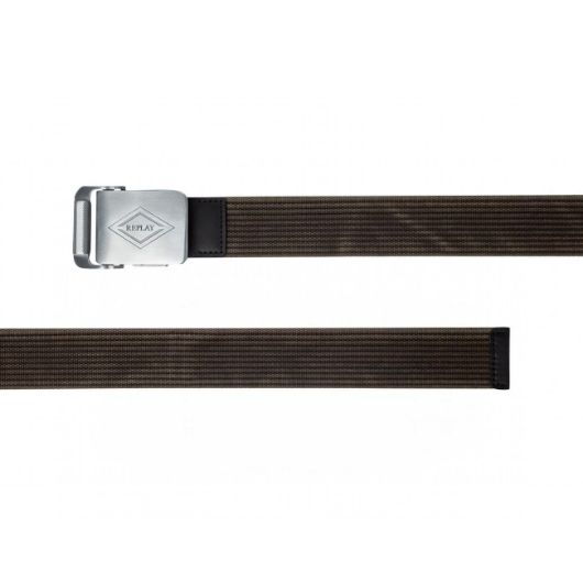 Снимка на REPLAY MEN'S RIBBED BELT WITH SLIDING BUCKLE