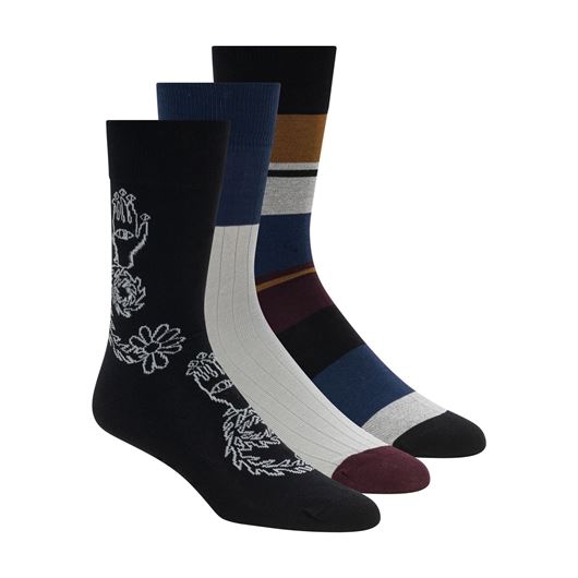 Снимка на SCOTCH&SODA MEN'S 3-PACK NON TERRY CREW SOCKS